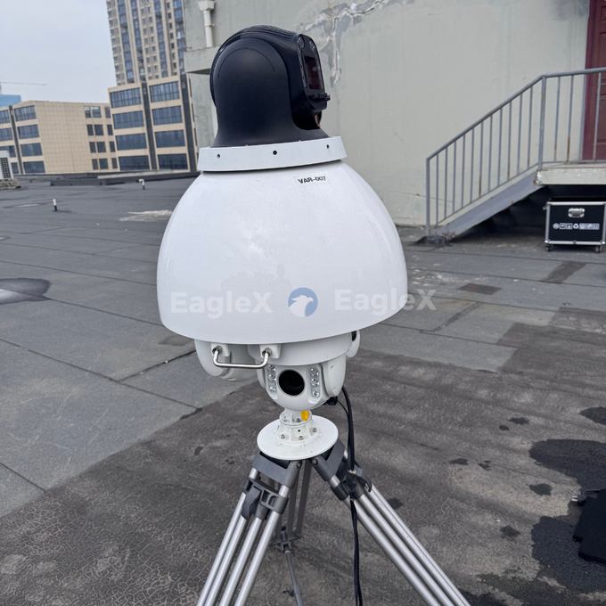 24/7 AI-gedreven RF-opto-elektronisch drone detector detectie, identificatie en tracking systeem 2