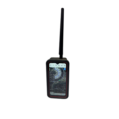 900MHz 2.4GHz 5.8GHz 3000Mhz Handheld Drone Detector 3KM Detectie