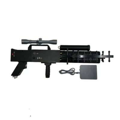 Draagbare signal jammer voor drones 900MHz 1.2G 1.5G 2.4G 5.8G Anti drone jamming gun