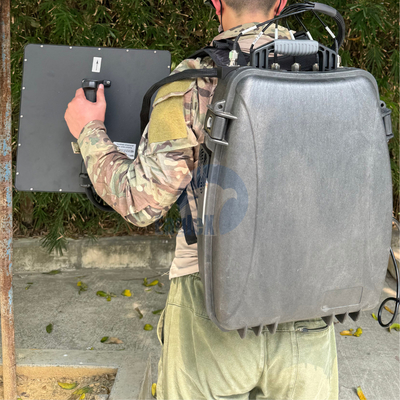 900M 2.4G 5.8G Drone Jammer Rugzak Anti UAV FPV Manpack Jammer