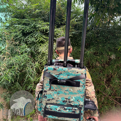 433M 900M 1.2G 1.5G 2.4G 5.8G Backpack Jammer Anti Drone Jammer Signal GPS Defensie