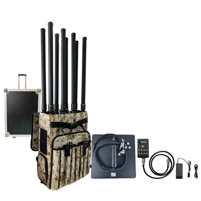 8 kanalen rugzak Drone Jammer Versterker Anti FPV Drone GPS Jamming