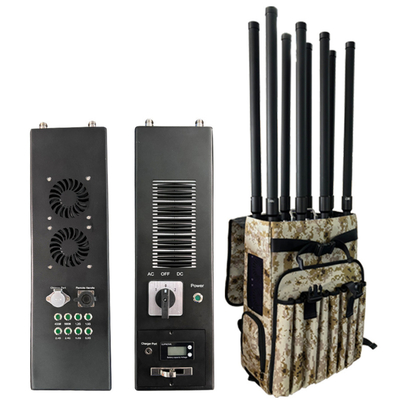 400M 900M 1.2G 1.5G 2.4G 5.2G 5.8G Drone Frequency Jammer Versterker Signal Jamming
