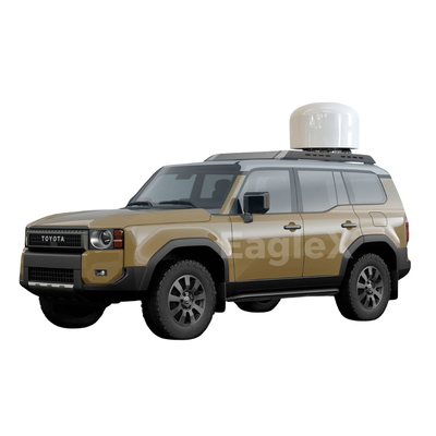 SUV-modificatie omgezet in anti-drone voertuig anti-FPV-systeem RF-versterker 50MHz~6GHz detectie-strike drone jammer