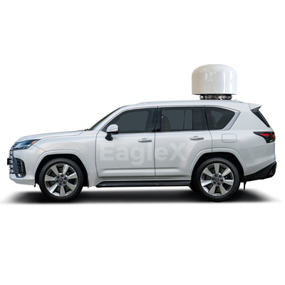 50MHz~6GHz detectie + Staking Drone Jammer Land Cruiser omgezet in anti-drone SUV voertuig anti-FPV systeem