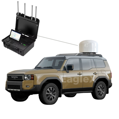 Jeep UAV Jammer Auto 3000m Anti Drone FPV 8000M Detectievoertuig Gemonteerde Jammer