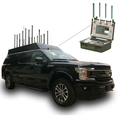 Anti Drone UAV Jammer 12 Bands 14 Bands 16 Bands Voertuig Drone Jammer