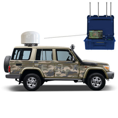 3000M Anti UAV Jammer Draagbare voertuig gemonteerde Jammer Anti Drone oplossing