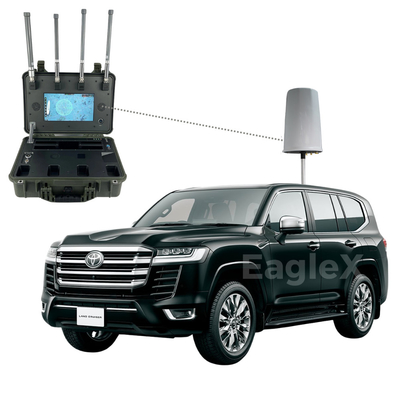 8 km anti auto jamming apparaat draagbaar voertuig gemonteerd drone jammer systeem SUV