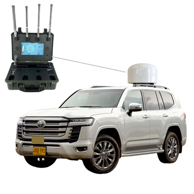 SUV Voertuig Drone Jammer 8KM Detectie FPV 3KM Countermeasure Anti Drone Solution