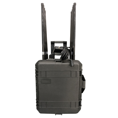 14 Kanaal politie scanner jammer UAV FPV Drone jammer Militair 80MHz~6GHz