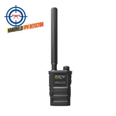 Alle band Drone Detection Draagbare FPV DJI Handheld Drone Detector UAV 15 uur batterij