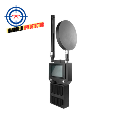 Draagbare 3KM FPV DJI Drone Detector 400MHz 2.4GHz 5.2G 5.8G Handheld Detection