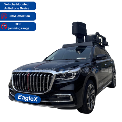 Gepersonaliseerd voertuig gemonteerd dronesysteem voor detectie en tegenmaatregelen voor verbeterde veiligheid