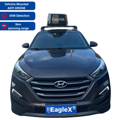 In-Car Anti FPV Voertuig gemonteerde drone jammer voor defensie killer blocker