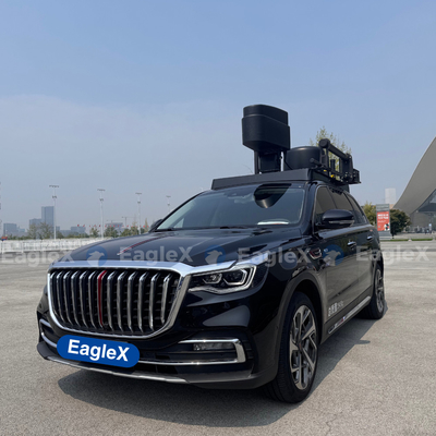 Gebruik van de auto voor het detecteren en verstoren van drones