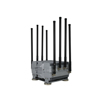 8 kanaal voertuig gemonteerde magnetische drone jammer interferentie banden Anti FPV disruptor verdediging