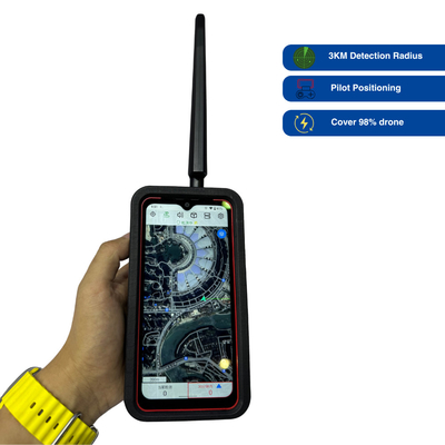 LZ001 Handheld Drone Detector: Compact, nauwkeurig Drone en Pilot Tracking met passieve detectie