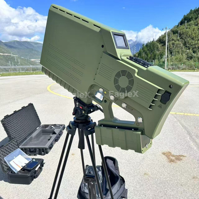 3-in-1 (detectie, verstoring en spoofing) mobiele drone-verdedigingsapparaat draagbare FPV-drone jammer