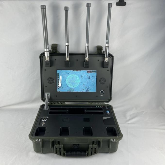 SUV Voertuig Drone Jammer 8KM Detectie FPV 3KM Countermeasure Anti Drone Solution 1