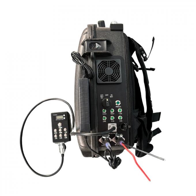 2KM Militaire politie Scanner Jammer Rucksack Drone Jammer Omnidirectionele & Directionele Antenne 0