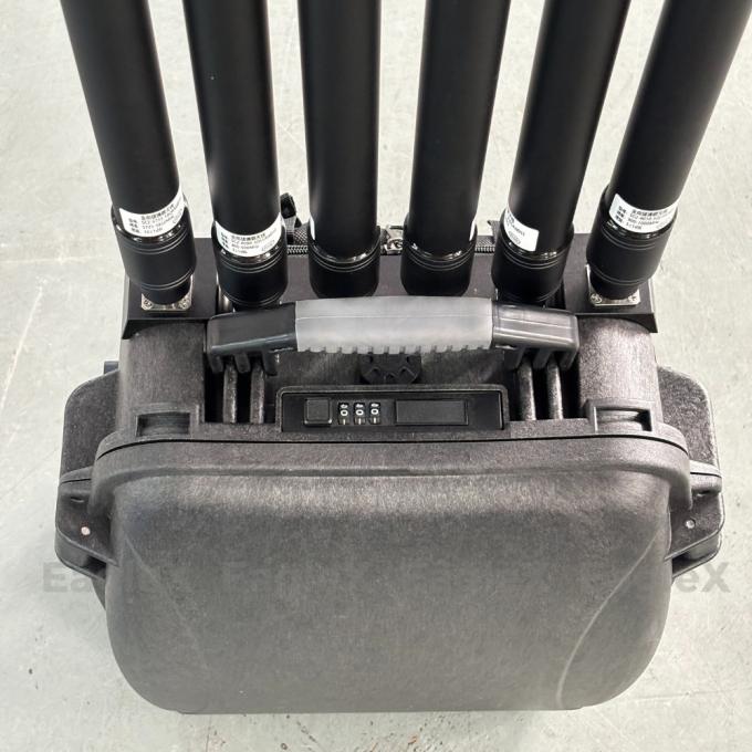 Rugzak Drone Jammer 4/6/8/10/12 Kanaal 2.4G 5.8G Anti FPV UAV Killer Signal GPS Blocker Defense Jamming Device 2