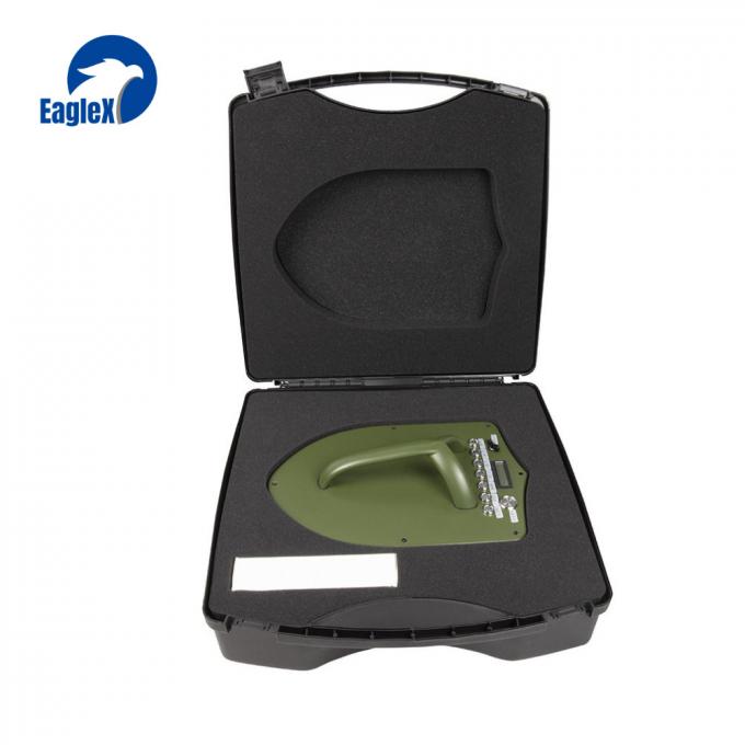 Army Green Handheld Anti Drone Shield FPV Drone Jammer 1KM-2KM Interferentiebereik 0