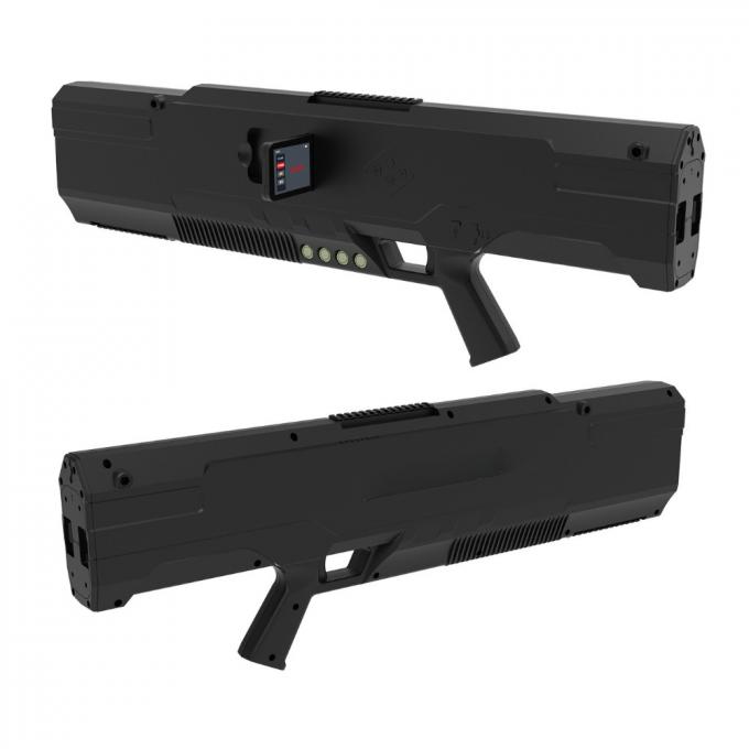 900MHz, 1.5GHz, 2.4GHz, 5.8G 1-1.5KM Drone Jammer Anti-Drone UAV Gun met vouwbaar scherm 0