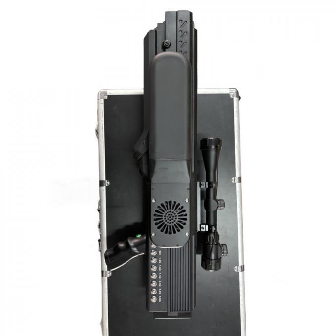 Anti FPV Drone Jammer Gun 1.5KM High Power Broadband Long Range Interferentie 0