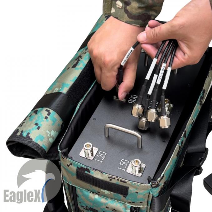 1.2G 1.5G 2.4G 5.8G 433M 900M Anti Drone Jammer GPS Defensie Signal Blocker Device 0
