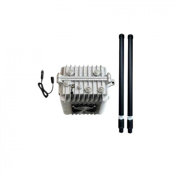 60W 2.4GHz 900MHz 30-50W FPV Drone Jammer GPS 2-kanaal Draagbaar Handheld Anti-Drone UAV Vehicle-Mounted System 0