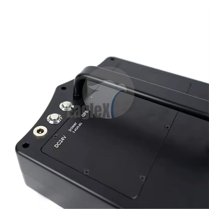 2.4G 5.8G GPS DJI Drone Jammer Anti Drone Shield Drone Signal Detection 0