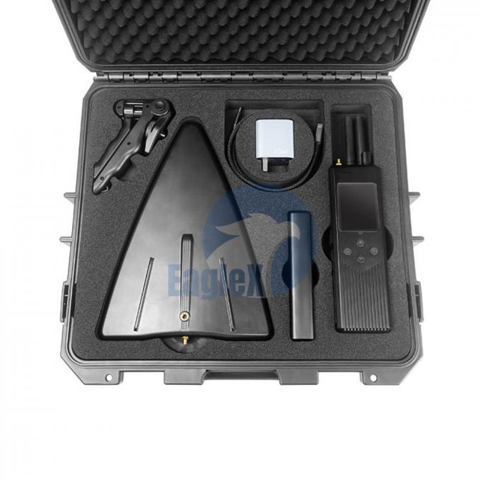 2.4GHz 5.8GHz Drone Detection Equipment 2000m Handheld Drone Detector 0