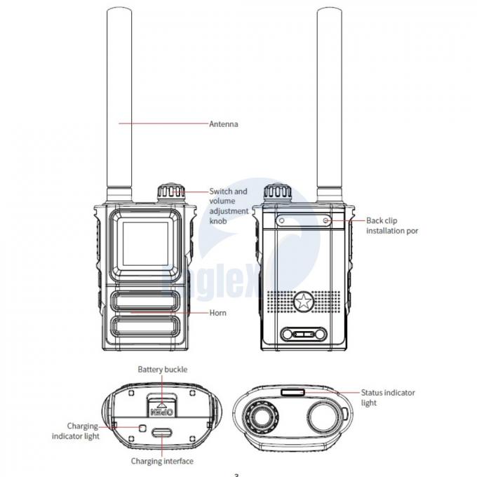 300Mhz-6GHz Pocket Size Drone Detector UAV FPV Portable Drone Detector 2