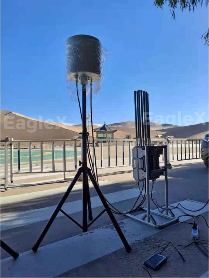 Buitenshuis vast Drone Jammer Detection System Anti Drone Counter UAS-oplossingen 1