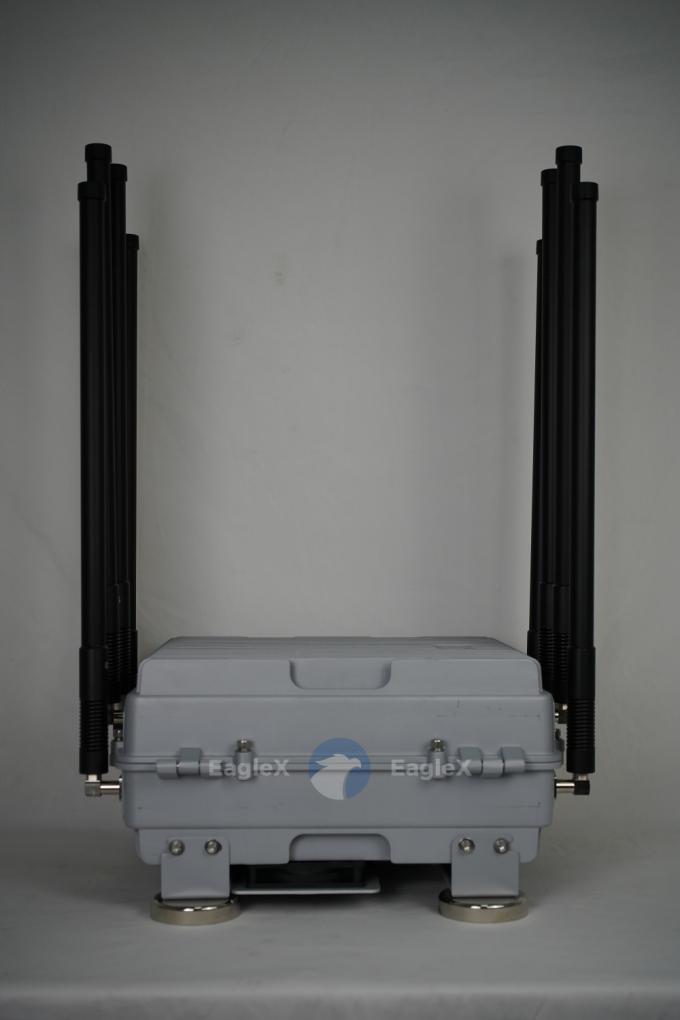 500-1500m bereik Voertuig gemonteerde magnetische drone signaal jammer voor anti-FPV verdediging 0