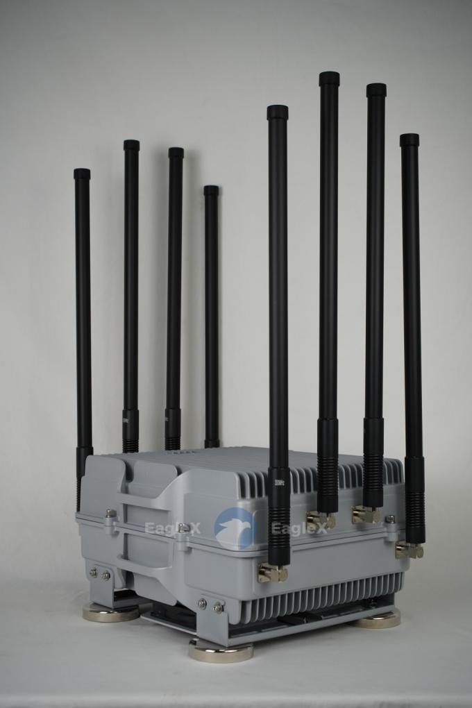 500-1500m bereik Voertuig gemonteerde magnetische drone signaal jammer voor anti-FPV verdediging 1