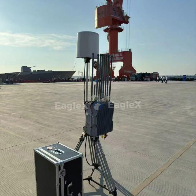 IP66-beschermingsniveau Drone-detector voor breedfrequentiebedekking en hoge nauwkeurigheid bij passieve radioverwachting 0