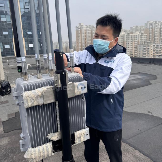 Drone FPV GPS Spoofing Double Protection Defence Area voor Power Plant Security 25MHz - 6 GHz Detection Bands Luchthaven 0
