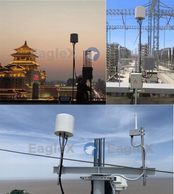 LZ998 Vaste drone detector Passieve detectie Volfrequentie 30MHz-6GHz Precieze identificatie IP66 Lichtgewicht 0